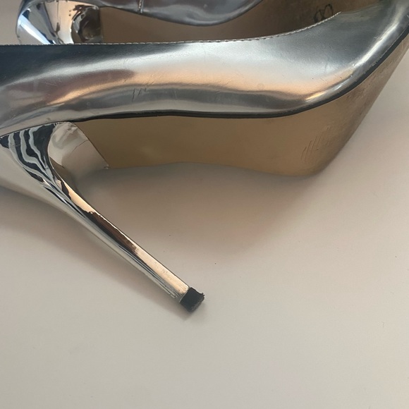 Madden Girl Silver Heels - Picture 5 of 6